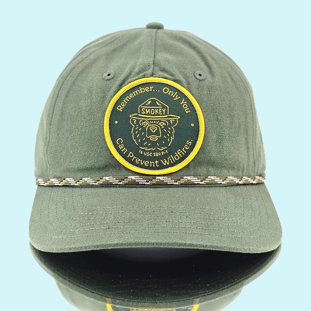 MAD Engine Hat Cap Green Snapback Smokey Bear Simple Circle Logo Trucker Hat